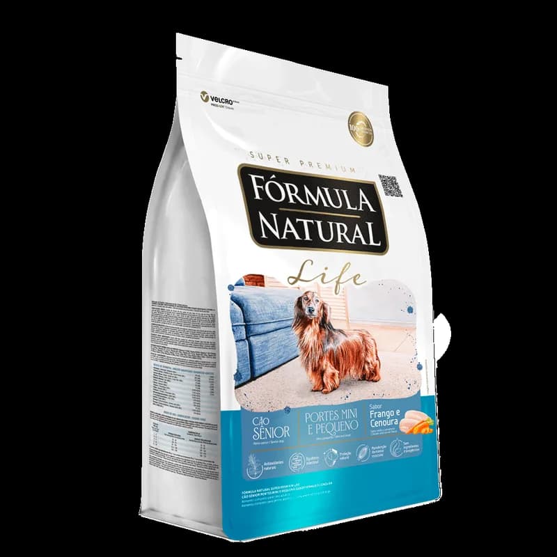 Ração Fórmula Natural Life Cães Sênior Mini e Pequeno