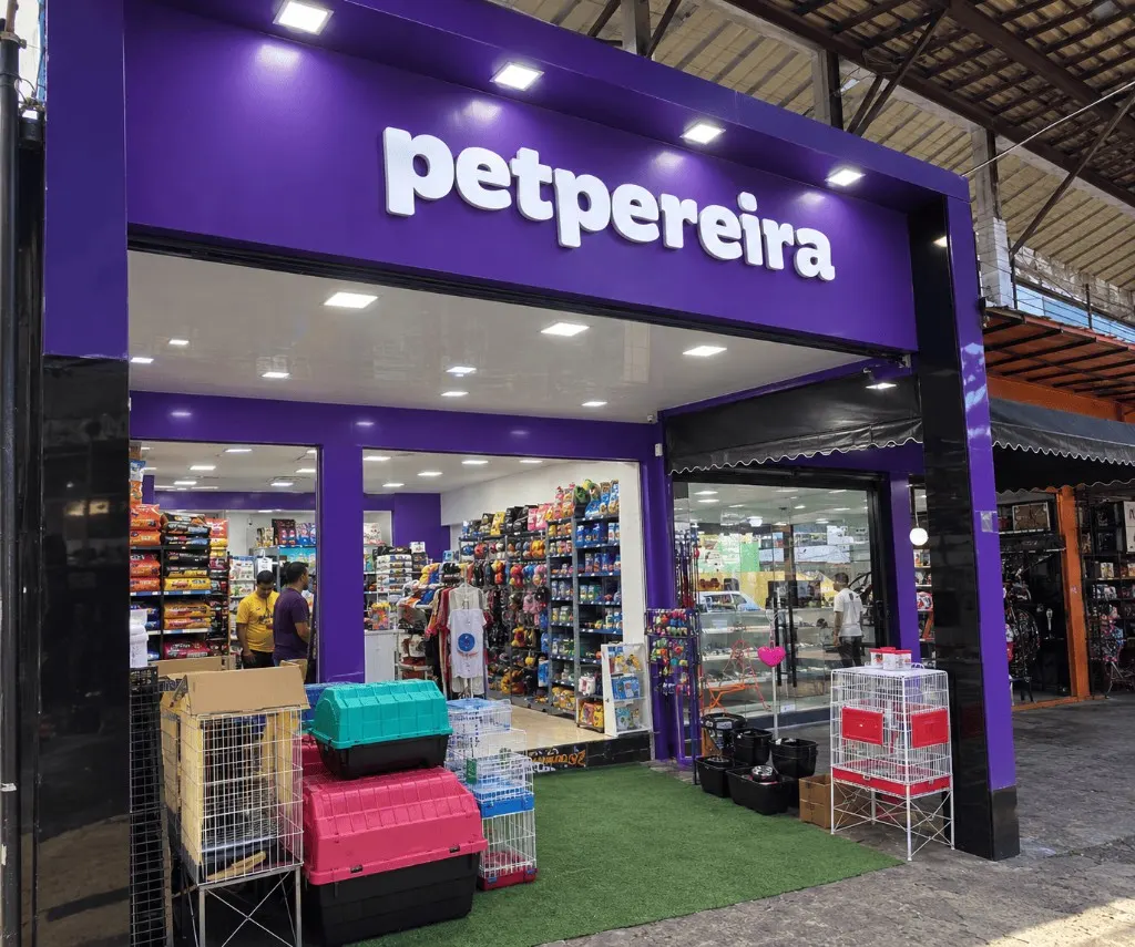 Fachada da Pet Pereira