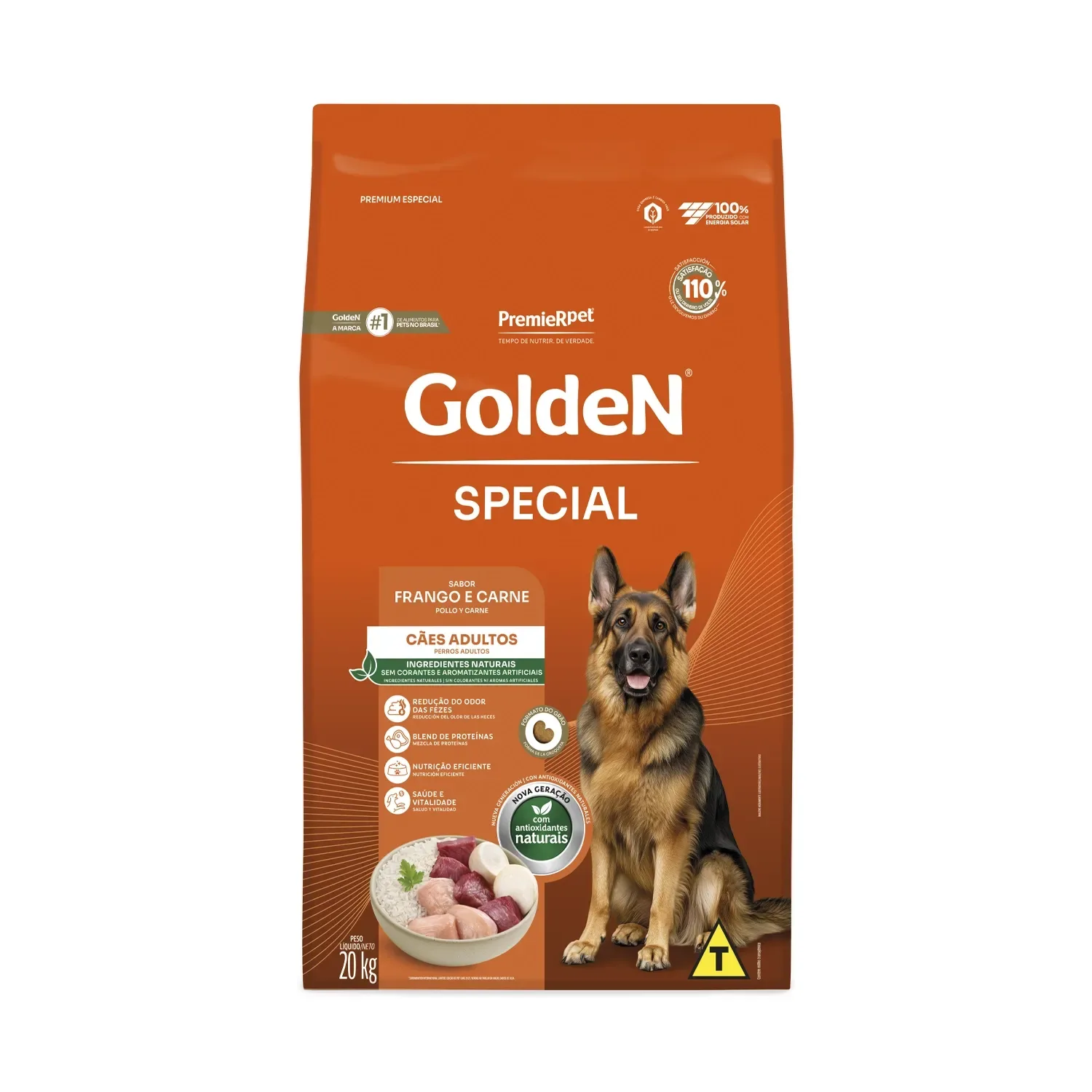 Ração Golden Special para Cães Adultos Frango e Carne — 20 kg