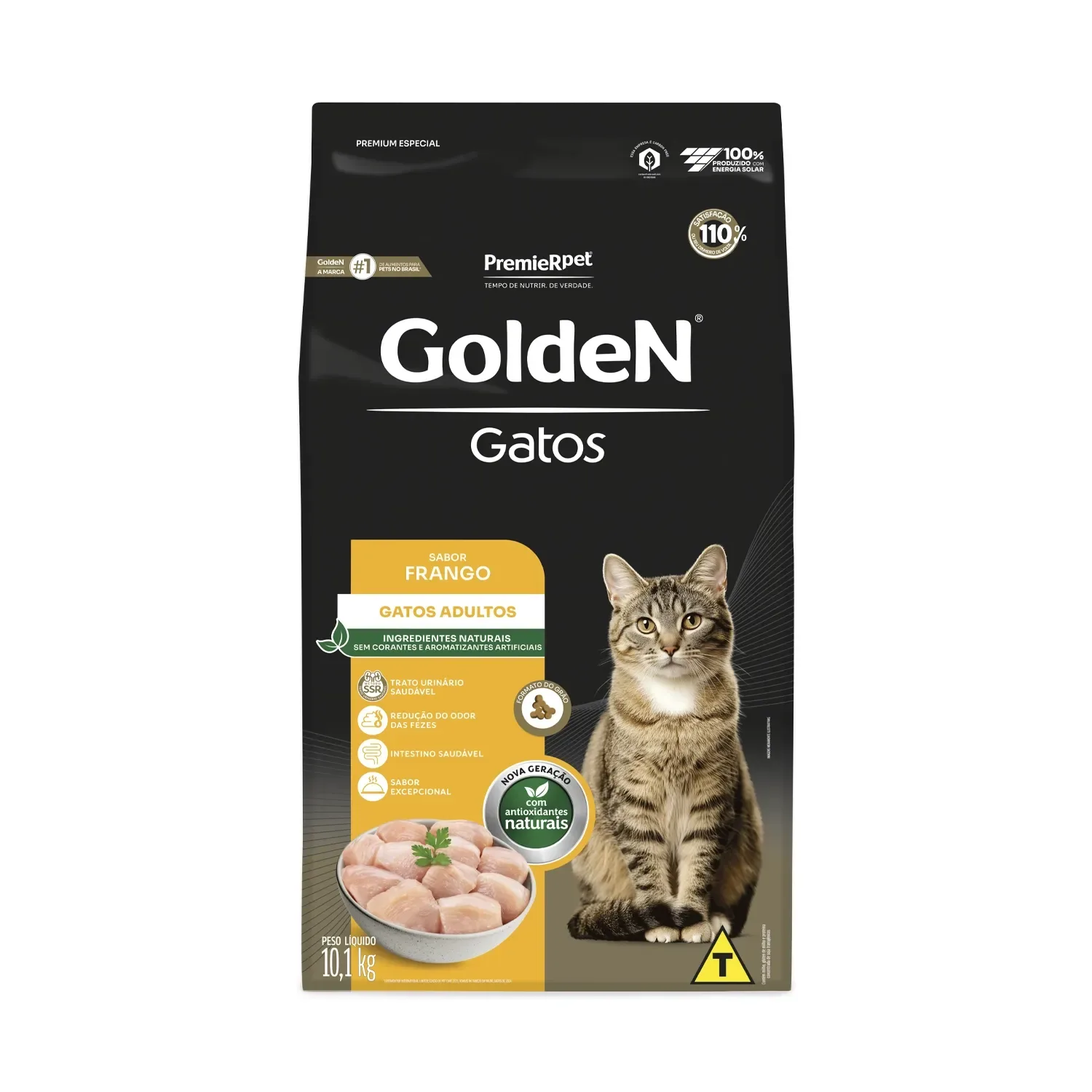 Ração Golden Gatos Adultos Sabor Frango — 10.1 kg