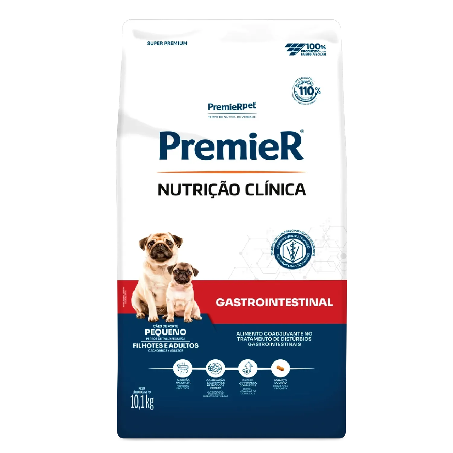 Ração Premier Nutrição Clínica Gastrointestinal Cães Raças Pequenas — 10.1 kg