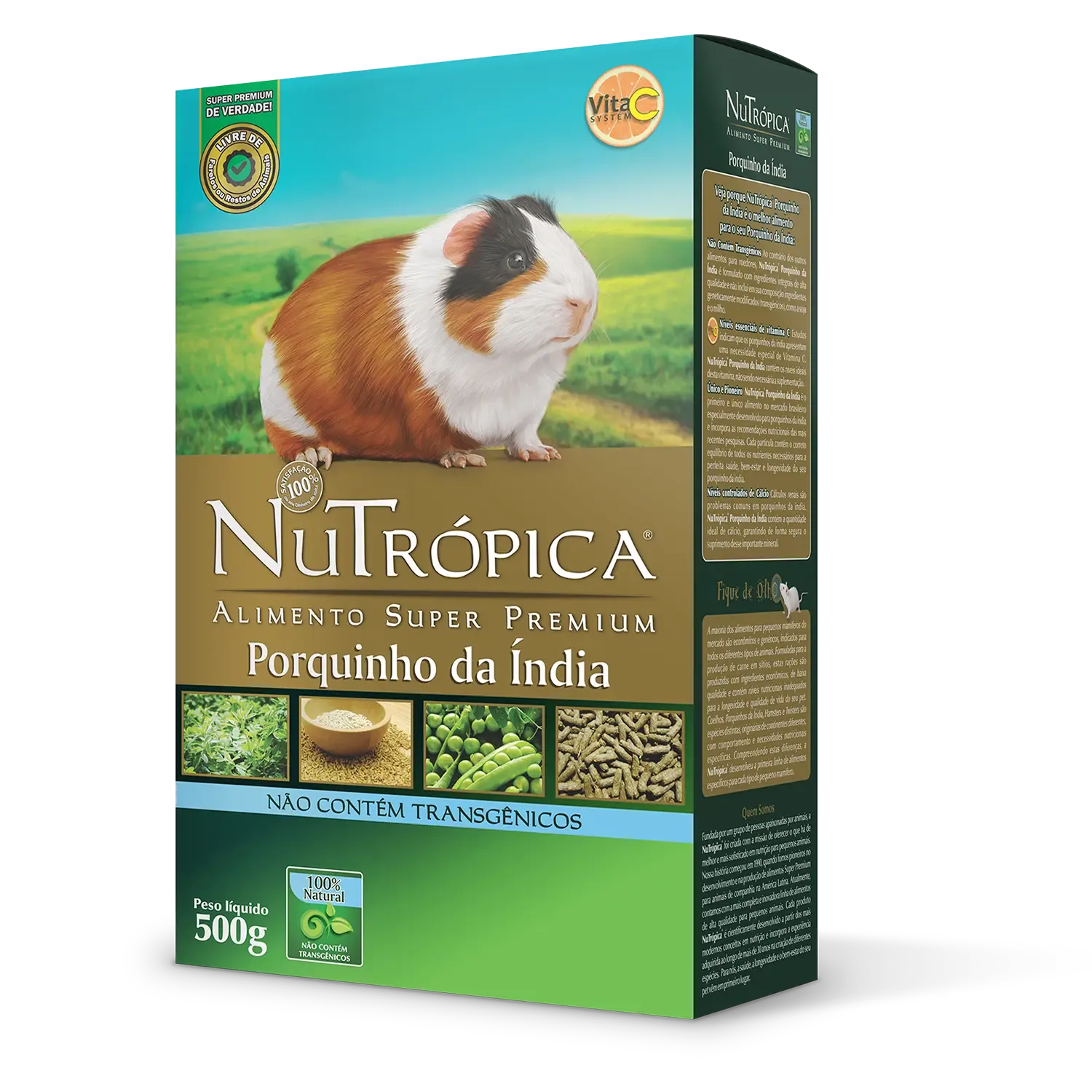 Ração Nutrópica para Porquinho-da-Índia Super Premium