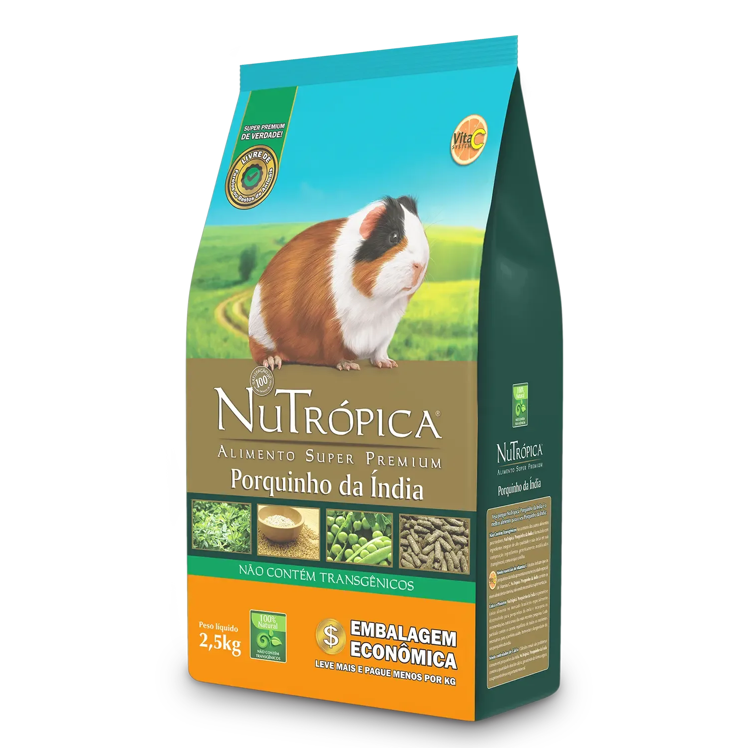 Ração Nutrópica para Porquinho-da-Índia Super Premium — 2.5 kg