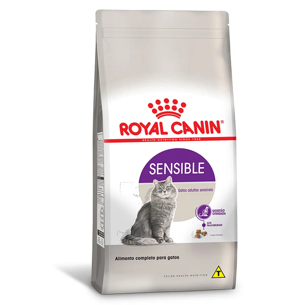 Ração Royal Canin Sensible Gatos Adultos