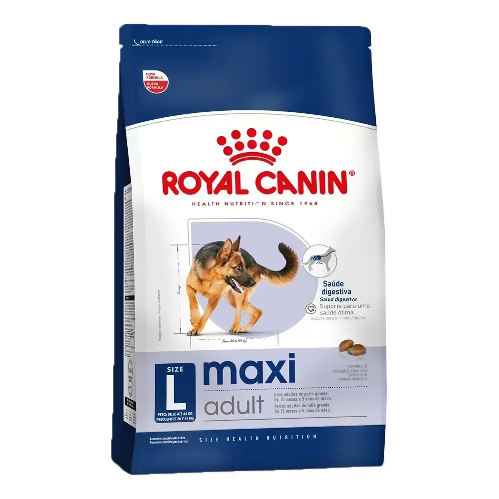 Ração Royal Canin Maxi Adult para Cães Adultos Porte Grande