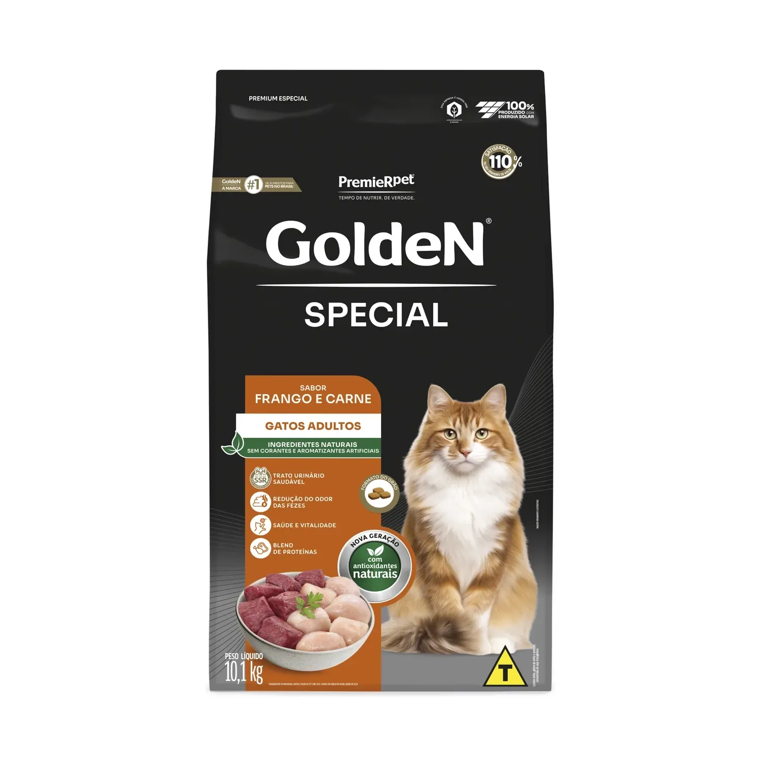 Ração Golden Special Gatos Adultos Frango e Carne — 10.1 kg