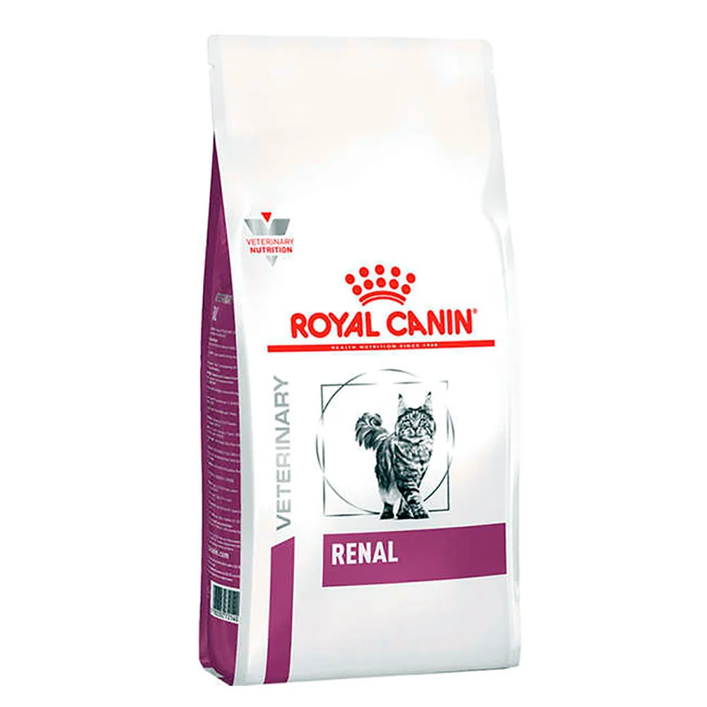Ração Royal Canin Veterinary Diet Renal para Gatos com Insuficiência Renal — 4 kg