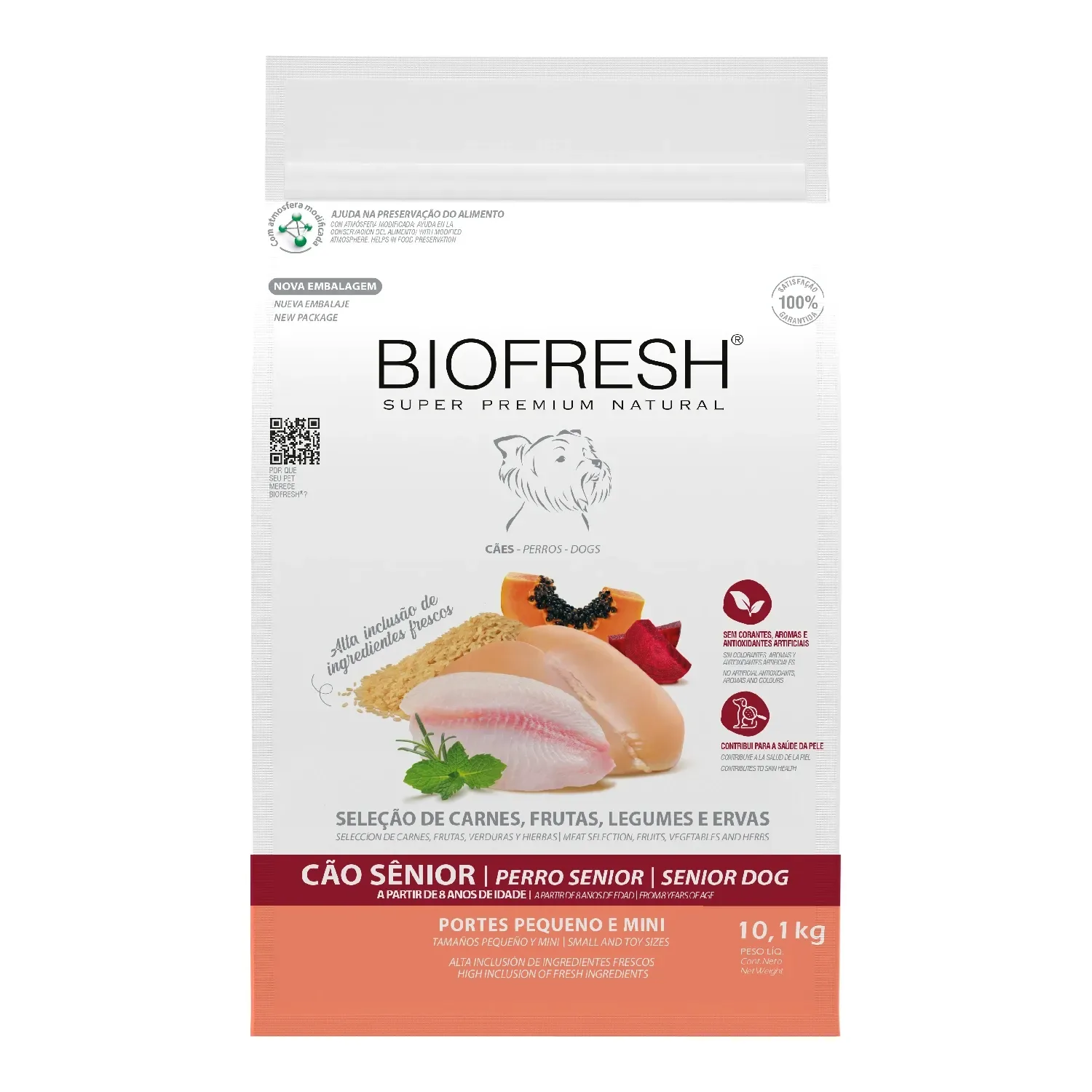 Ração Biofresh Cães Sênior Raças Pequenas e Minis — 10.1 kg