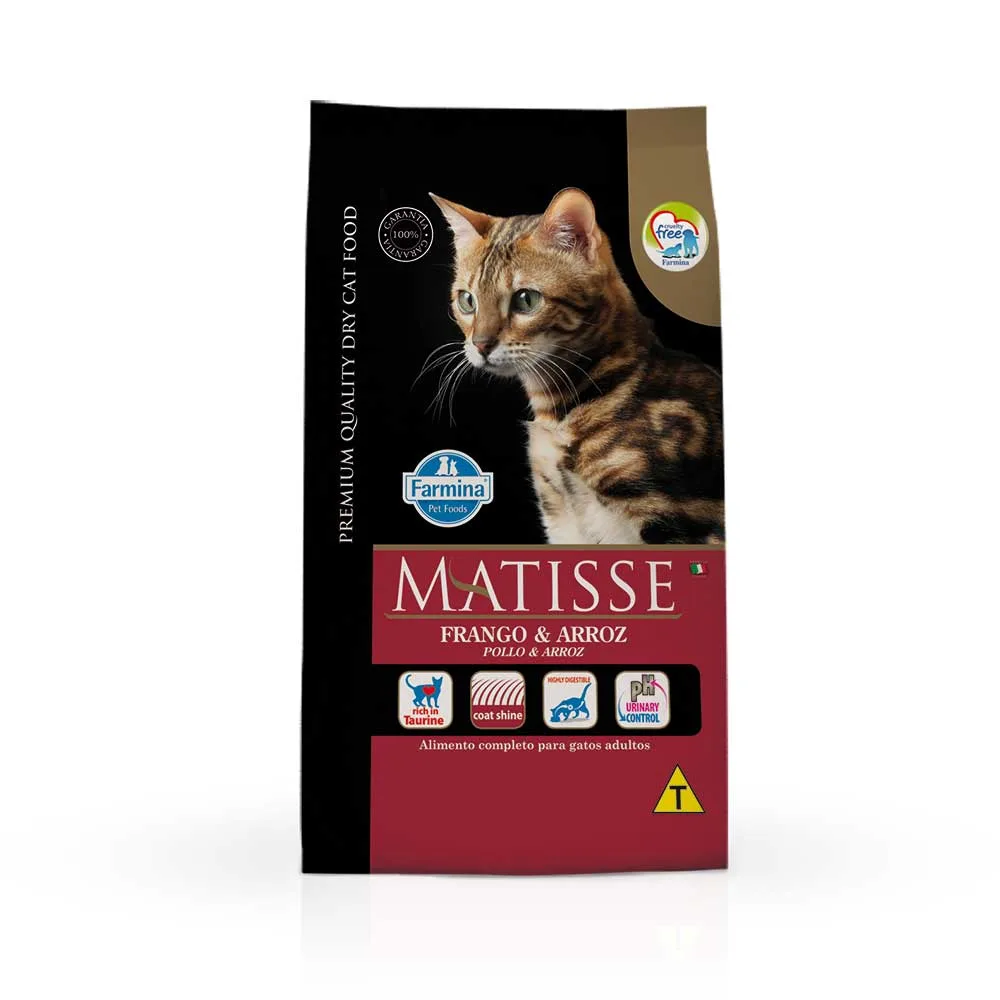 Ração Matisse Gatos Adultos Frango e Arroz — 7.5 kg