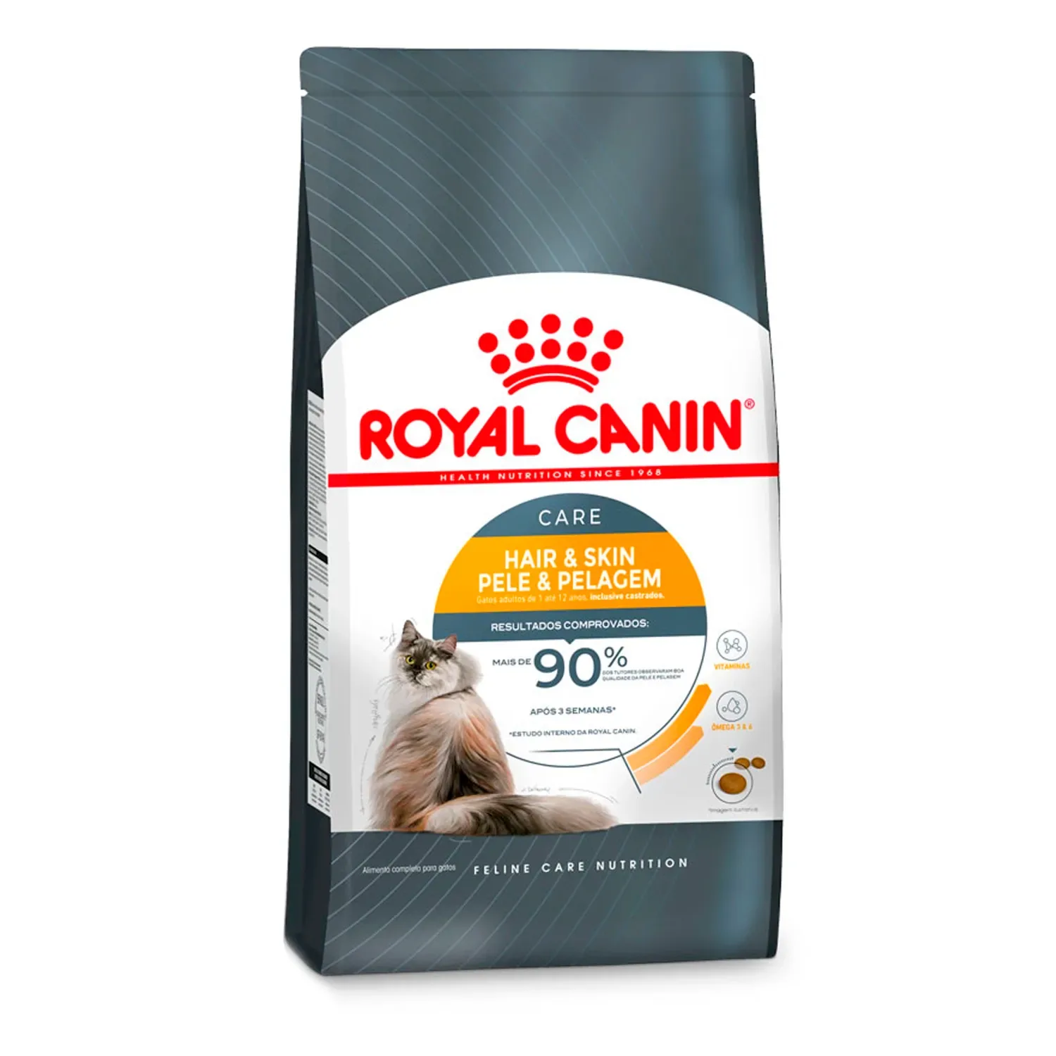 Ração Royal Canin Pele e Pelagem para Gatos Adultos