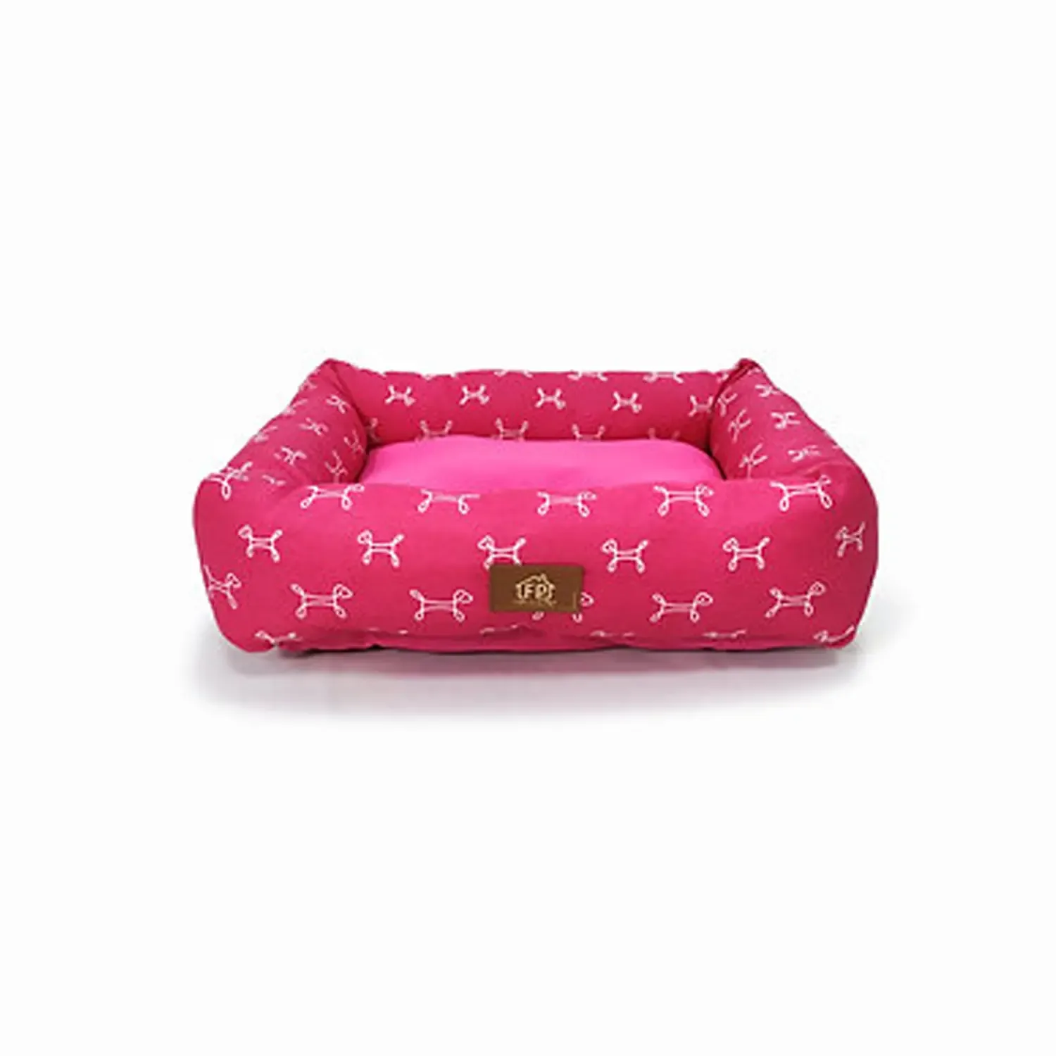 Cama Retangular Carmel Fábrica Pet Rosa