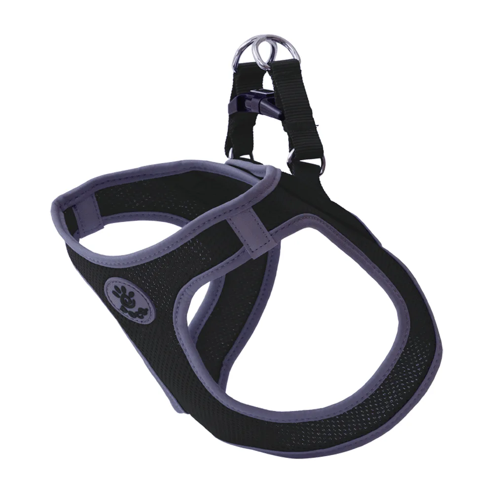 Peitoral Cães Athletic Fit Doco Preto