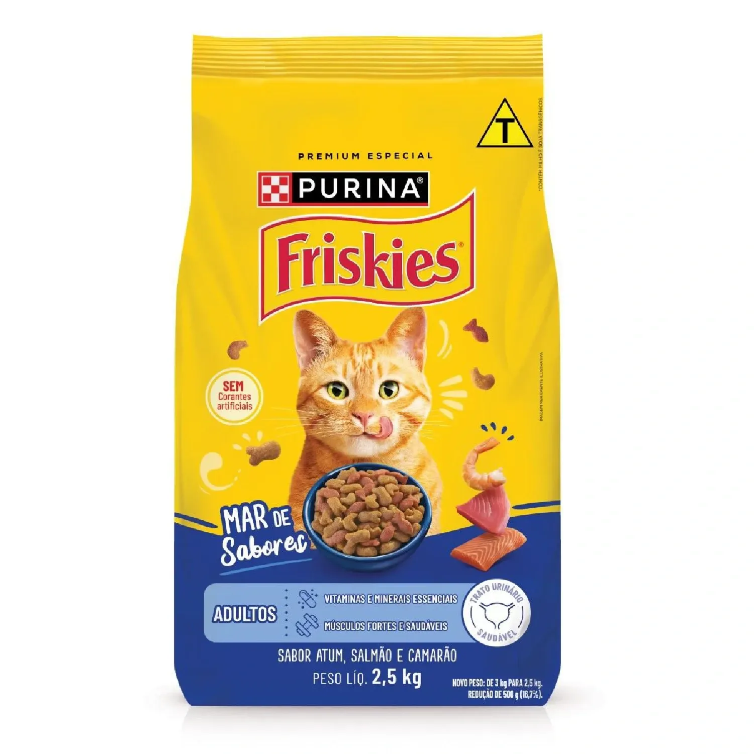 Ração Friskies Gatos Adultos Mar de Sabores