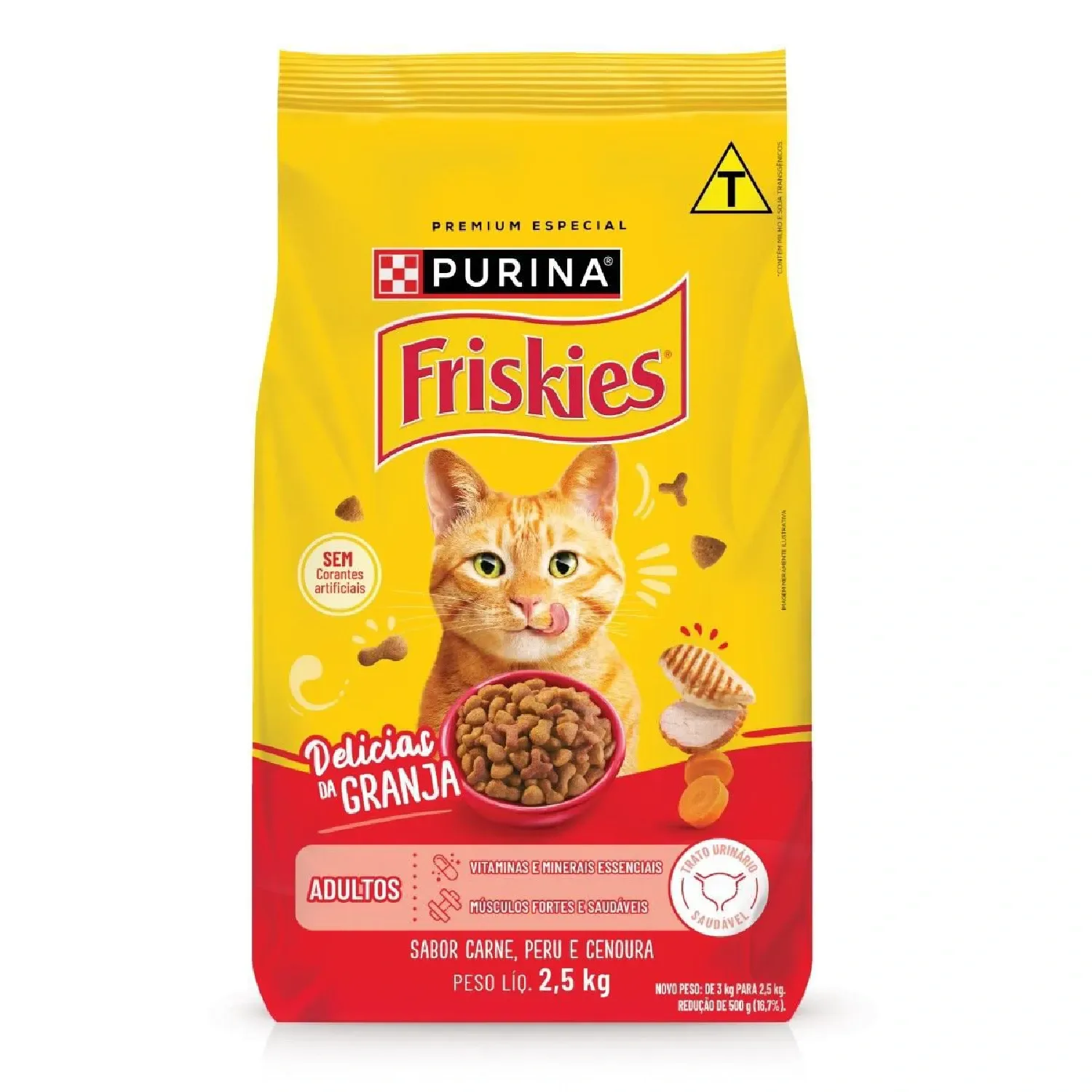 Ração Friskies Gatos Adultos Delícias da Granja Frango