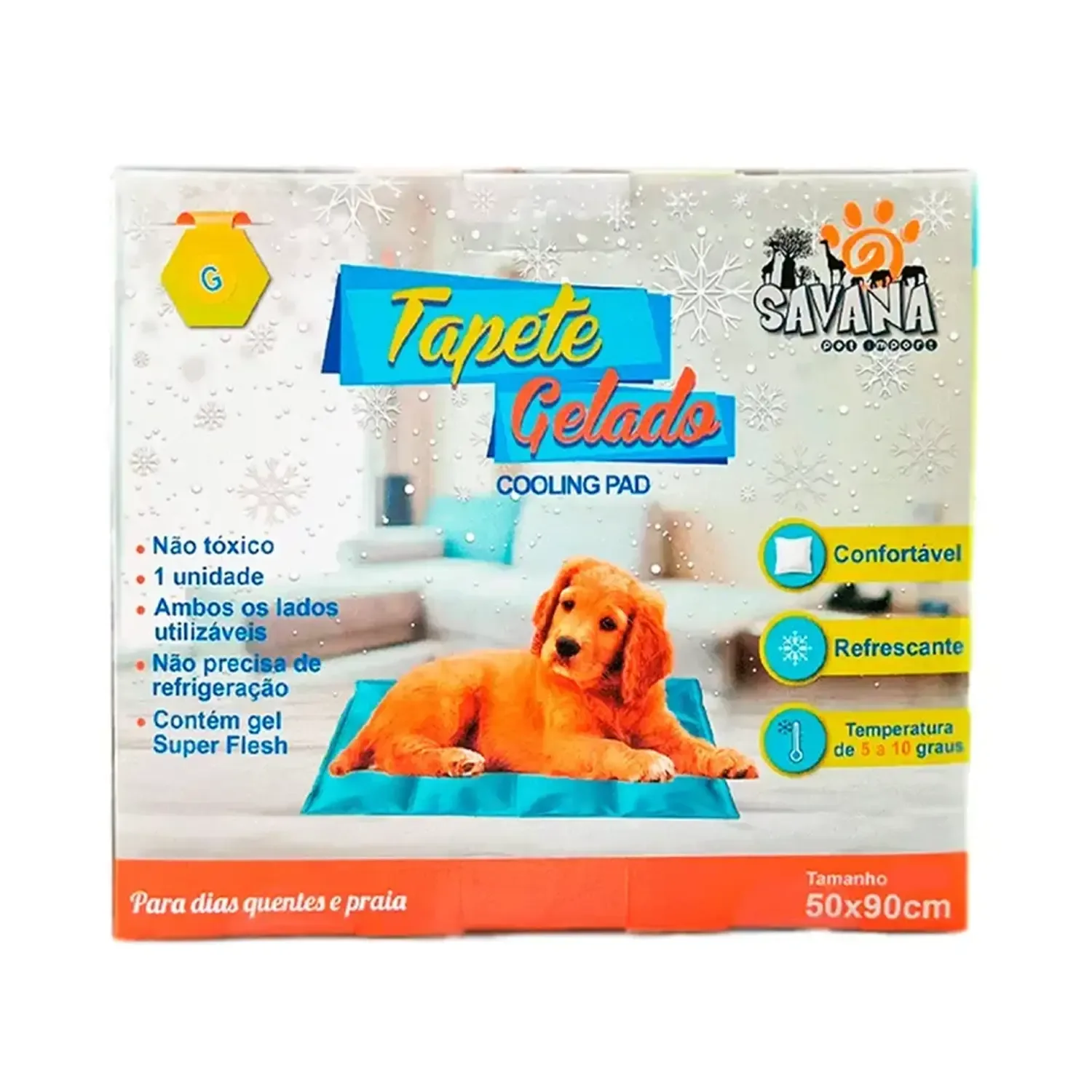 Tapete Gelado para Cães Savana Pet — G