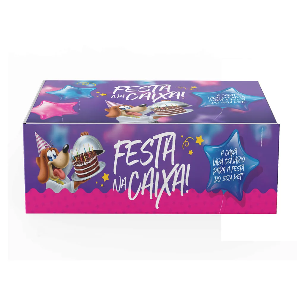 Kit Festa na Caixa para Cães Delícias do Chef