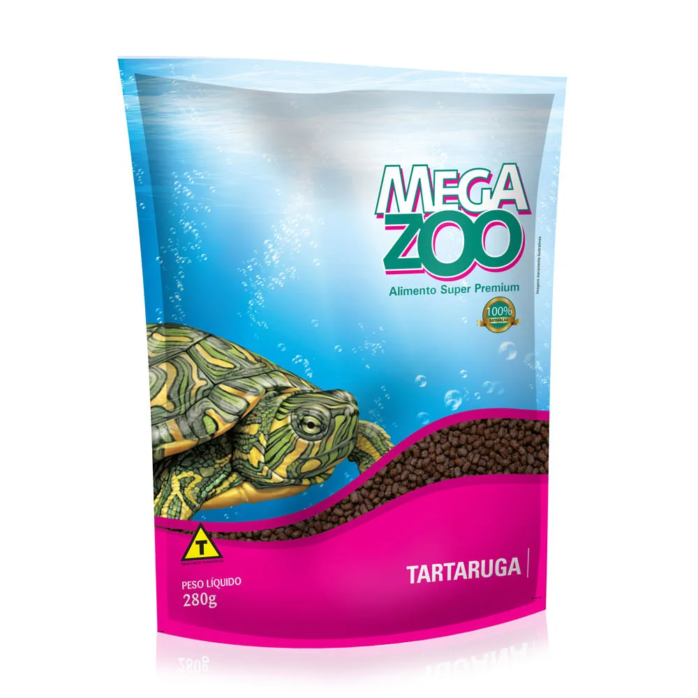 Ração Extrusada para Tartaruga Megazoo