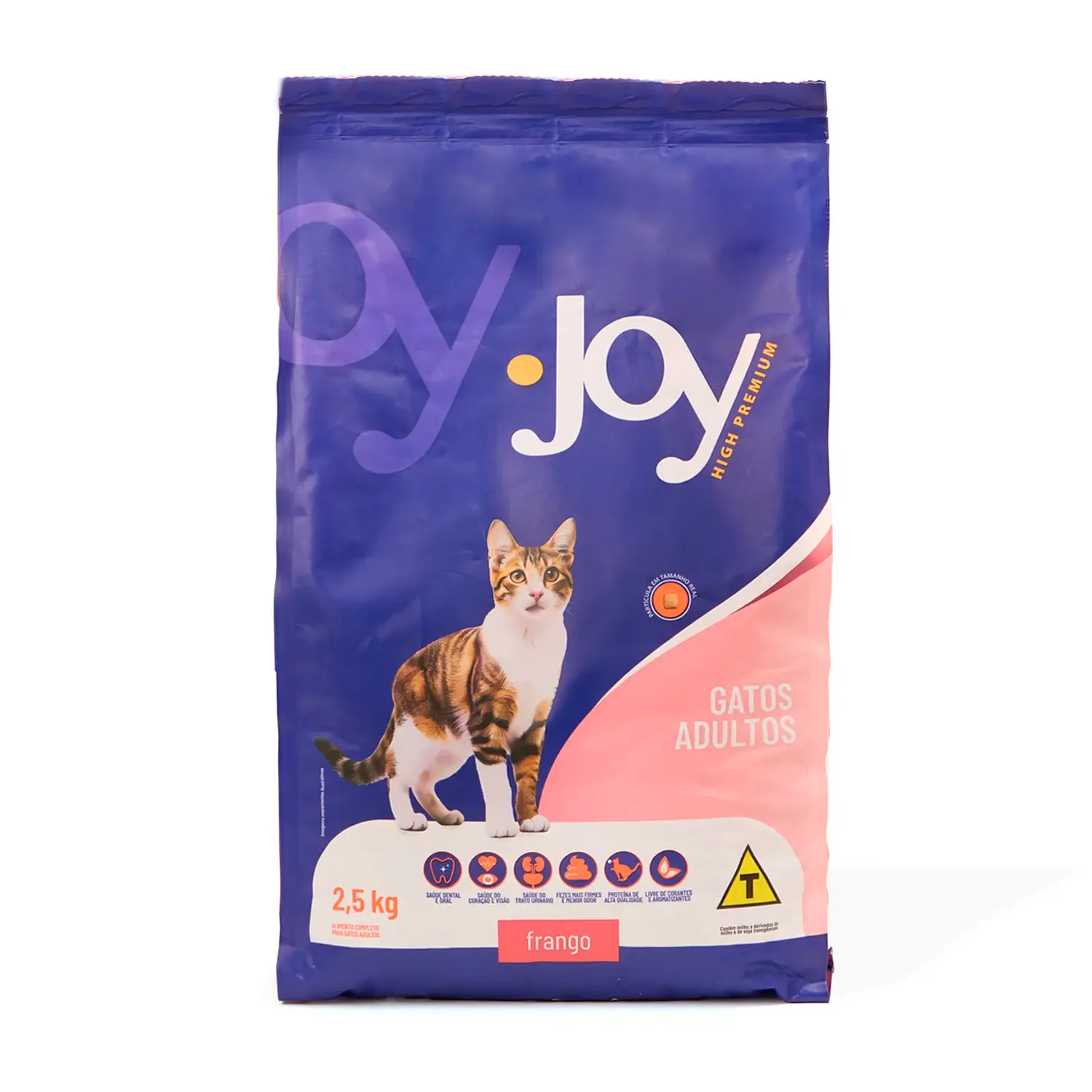 Ração Joy High Premium para Gatos Adultos Frango