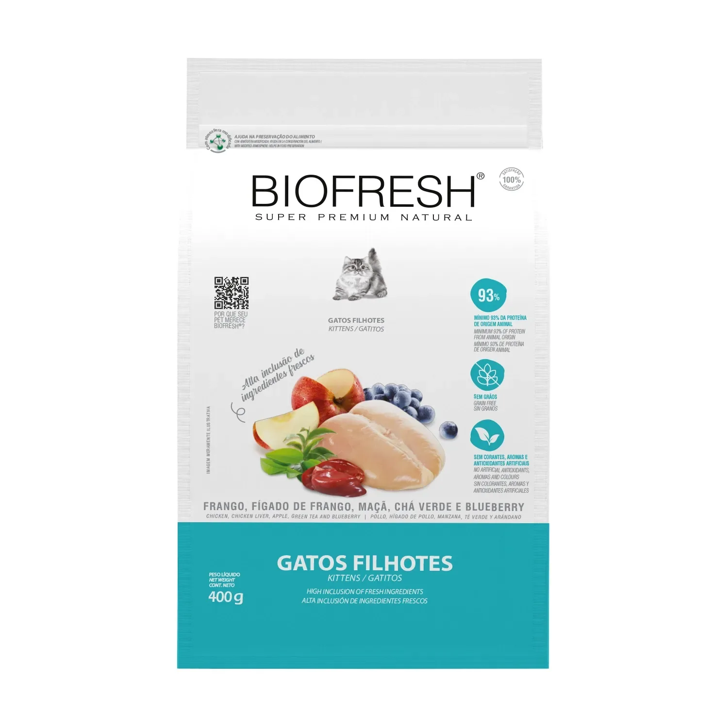 Ração Biofresh Gatos Filhotes Frango