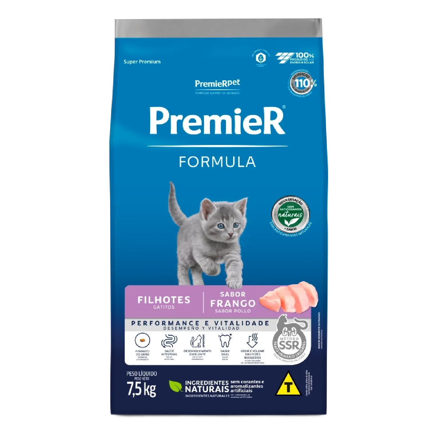 Ração Premier Formula Gatos Filhotes Frango — 7.5 kg