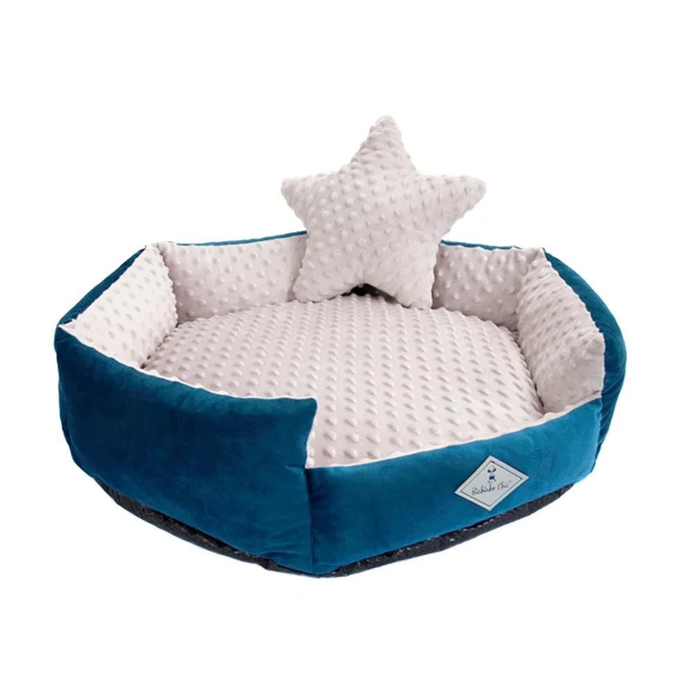 Cama Bubble Azul Bichinho Chic